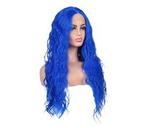 Pelucas La peluca de pelo largo y rizado Big Wave for mujer se puede dividir en un tocado estilo diario Peluca de mujer(XXL)