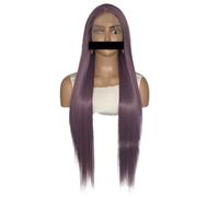 Pelucas largas y rizadas de cabello sintético for mujer, elegantes, de color rojo y castaño, ideales for cosplay, fiestas y uso diario. Perfectas for reemplazar la peluca completa.(22inch)