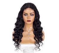 Pelucas Muje Peluca Sintética Ondulada Rizada Para Mujer Fibra Resistente Al Calor Natural Elegante Con Gorro De Peluca Peluca Pelo Natural