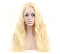 Pelucas Muje Pelucas Rubias Onduladas Del Cuerpo Pelucas Delanteras Del Cordón Cabello Humano, Peluca Delantera Del Cordón Peluca Ondulada Larga Del Cabello Humano Ombre Peluca Pelo Natural