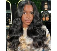 pelucas mujer pelo natural humano v part wig human hair body wave glueless upgrade u parte peluca no lacie front pelucas cabello 18INCH