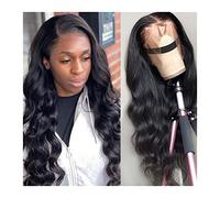 pelucas mujer Peluca frontal de encaje de onda de onda de 30 pulgadas de longitud de longitud de encaje 13x4 encaje peluca frontal profunda onda suelta cabello humano 360 encaje frontal peluca bob bra
