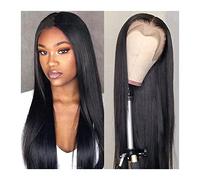 pelucas mujer Pelucas de encaje de pelo recto recto brasileño 10-30 pulgadas cabello humano 13x4 encaje delantero peluca T PARTE 13X1 Lamera frontal de encaje Pre inclinado 150% de densidad pelucas di