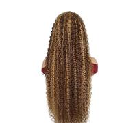 Pelucas para mujeres Onda profunda de las pelucas del frente cordón la onda agua cabello humano peluca frontal 13x6 HD, densidad 230 para mujeres(30inches)