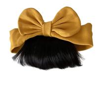 Pelucas para niños - Pelucas con y flequillo para niñas, diadema | Tocado de , accesorio para el cabello para uso diario, viajes, cumpleaños, fotografía, eventos especiales