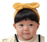 Pelucas Para Niños Pequeños - Pelucas Con Flequillo Y Lazo Infantil Para Niñas | Accesorios Capilares Diarios Para Fotos, Eventos, Hogar Y Viaje