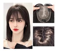 pelucas Parche for la cabeza de la peluca for mujer mejores pelucas de cabello humano(D-30CM)