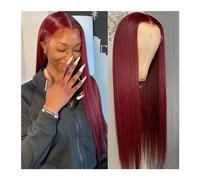 Pelucas Peluca con malla Frontal recta de platino rubio resaltado de color rubio prearrancada pelo sintético for mujeres peluca Frontal de encaje sin pegamento Peluca de mujer(99J)