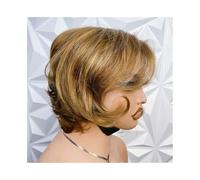 Pelucas Peluca de cabello humano ondulado con encaje frontal transparente de 13 x 4, con reflejos y línea de cabello prearrancada Peluca de mujer(Highlight P427)
