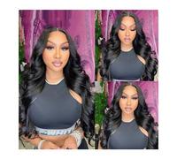 Pelucas Pelucas con cierre de encaje HD 250% sin pegamento, peluca con cierre HD 7X7/6x6/5X5, pelucas de cabello humano prearrancado ondulado con cuerpo for mujer Peluca Encaje(7x7 HD Closure Wig,30in