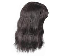 Pelucas postizas Extensiones de cabello informales para fotografía de vacaciones Extensiones de flequillo elegantes que dan volumen para adelgazar