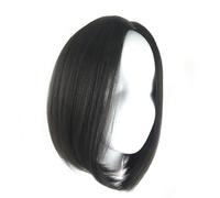 Pelucas rectas cortas resistentes al calor Extensión de cabello aspecto natural Fibra sintética Forro transpirable para mujeres. Pelucas sintéticas profesionales de oficina Bob