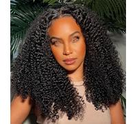 Pelucas Rizadas Cabello Humano 13X6 HD Peluca Frontal De Encaje Peluca Rizada Sin Pegamento 4X4 HD Cierre Frontal De Encaje Pelucas De Cabello Humano 250 20Inch#13x6 HD Lace Wig