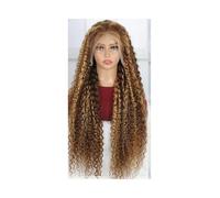 Pelucas Rizadas Profundas Del Cabello Humano De Las Pelucas Frontales Del Cordón De La Onda 13X6 HD Del Cabello Humano De La Peluca Del Frente Del Cordón De Las Mujeres 13x4 34inches#300Density