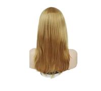 Pelucas rubias sintéticas con flequillo for mujer, peluca de rizos largos, cortes pelo peludos naturales, disfraz Dolly Parton, 1 unidad(282)