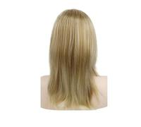 Pelucas rubias sintéticas con flequillo for mujer, peluca de rizos largos, cortes pelo peludos naturales, disfraz Dolly Parton, 1 unidad(349)