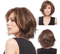 Pelucas Sexy Completa Corta Rizada Natural Pelo Humano Brasileño Mujer