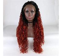 Pelucas Sintéticas Peluca De Pelo De Repuesto Ondulado Natural Para Mujer, 150% De Densidad, Pelo Sintético Ajustable, Resistente Al Calor, 24 Pulgadas (22 Pulgadas)