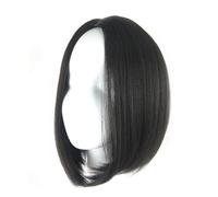 Pelucas tradicionales de corte corto resistente al calor tamaño elástico cómodo de llevar para reuniones temáticas o actividades al aire libre, pelucas Bob fáciles de cuidar para mujer