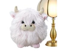 Peluche - 20 cm muñeca Suave y - Vacas de Peluche con Pelo Largo, para niños, Adultos, niñas, colección casa, Dormitorio, guardería, sofá, estanterías decoración