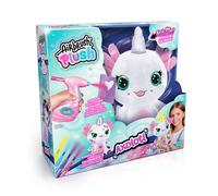 Peluche Ajolote con cuerno luminoso - Colorea tu mascota - Airbrush Plush - Canal Toys - AIR049