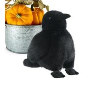 Peluche - Almohada Animal | de Peluche - Diseño de pájaro Oscuro, 3 años o más, Dormitorio, salón, Estante de Coche, decoración de de Halloween, Regalo