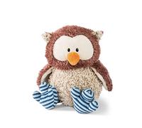 Peluche búho Oscar 35cm marrón con Cabeza giratoria - Juguete Hecho de Suave Peluche para abrazar y Jugar, para niños y Adultos, una Gran Idea de Regalo