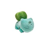 Peluche Bulbasaur durmiendo de Pok mon 18 - Un Pok mon tierno - Imprescindible para los fans de Pok mon - Peluche para viajes, paseos en coche, s