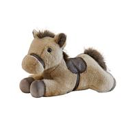 Peluche Caballo - Peluche 30cm | Decoración Realista De Muñeca De Almohada /Mini Caballo Flopsie/ Caballos De Peluches | Animal De Peluches Para Niños, Adolescentes, Hogar, Oficina, Sala De Estar, Dor