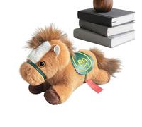 Peluche Caballo Peluche - Coleccionable Suave y Lindo - Felpa Caballo de peluche | Para Adultos, Niños y Niños, Cumpleaños, Navidad, Año Nuevo Chino, Pascua y Festivo