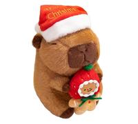 Peluche Capybara - Diseño lindo realista, cómodo, tejido aterciopelado, expresión divertida, juguete de peluche Capybara, decoración de ternura para niños, fiestas, sofá, habitación, salón, cama