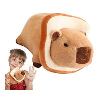 Peluche Capybara Lindo - Juguete de peluche Capybara para | Juguete de peluche Capybara ultra suave de 25,4 cm, muñecas de peluche, decoración del hogar de peluche animal realista para