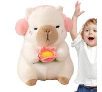 Peluche Capybara, versátil, Sturdy, ergonómico, Moderno, en - portátil con Oreja muff, Juguetes de 25 cm/9.8, Pulgadas Divertido Juguete para | Multipropósito al Aire Libre Utilidad Interior
