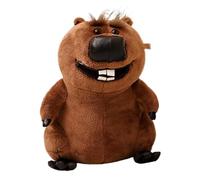 Peluche Castor - Peluche 22 Cm | Castor Realista Adorablemente Feo | Almohada De Animales Para Niños, Adolescentes Y Adultos Para , Decorar O Coleccionar Con Tela Suave Y Duradera Que Proporcio