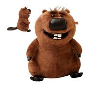 Peluche Castor1 - Peluche 22 Cm | Beaver1 Adorablemente Realista | Muñeco De Peluchee Para Niños, Adolescentes Y Adultos Para , Coleccionar O Decorar Con Una Construcción Suave Y Duradera Que P