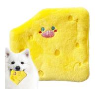 Peluche chirrido para perros de compañía, juguete interactivo para forrajear con olfato, muñeca para limpiar los molares blandos 12 x 11 x 1 cm, juego para ocultar el cerebro | para el complemento