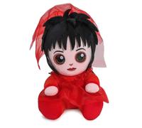 Peluche coleccionable de la pel cula Kidrobot Beetlejuice (19 cm), con licencia oficial. Lydia Deetz con vestido de novia rojo.
