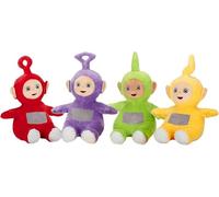 Peluche Compatible con Bobble Boa de los Teletubbies (Especialmente Suaves Po, Tinky-Winky, Laaa y Dipsy, 35 cm, con Licencia Oficial 2025 Plush.