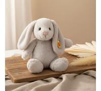 Peluche conejito Hoppie gris claro 28 cm | Steiff
