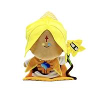 Peluche Cookie Run Kingdom Adorable muñeco de Peluche de Galleta de Leche de Sombra for fanáticos de los Videojuegos, decoración del hogar for niños y Adultos.