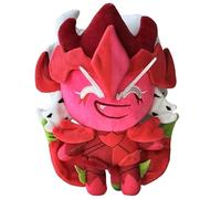 Peluche Cookie Run Kingdom peluche de galleta de leche de sombra for fanáticos de los videojuegos, niños y adultos, ideal for Halloween, Navidad, cumpleaños, decoración del hogar for niños y niñas.(F)