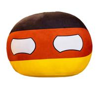 Peluche Country Ball - Bolas de peluche rellenas de algodón PP, cómodas bolas nacionales acolchadas, simpáticos cojines de peluches con bolas de campo para la siesta en la oficina, juguetes de anime