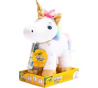 CRAYOLA - Colour Me Plush, Colorea tu Peluche con 3 rotuladores, Unicornio, Actividades Creativas y Regalo para niños, a Partir de 3 años, 4026316