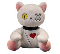 Peluche Crazy Rabbit - de conejo esponjoso de 9,84 pulgadas, peluche suave, pelcha de conejo | Peluche de terror gótico espeluznante, lindo regalo de almohada de Pascua para decoración