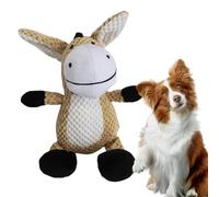 Peluche da Masticare per Cani - Giocattoli Morbidi in Velluto a Coste, Bambole Imbottite Cotone PP, Calmanti e Resistenti | Giocattolo Interattivo per Cuccioli, Cane Adulto, Animali Domestici, Diverti