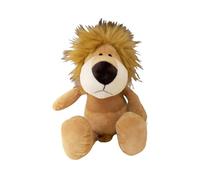 Peluche de animal - Juego de animales de la selva suave y esponjoso | Juguetes de peluche rellenos con diseño realista | Para niños, niños pequeños y niñas, león simulado, elefante, mono, jirafa