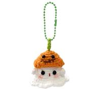 Peluche de apoyo emocional - Juguete fantasma de ganchillo lindo, dulce hecho a mano, regalo creativo de ganchillo | Cuerpo de felpa suave, acabado de suave con un diseño reconfortante p