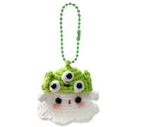 Peluche de apoyo emocional - Juguete fantasma de ganchillo lindo, dulce hecho a mano, regalo creativo de ganchillo | Cuerpo de felpa suave, acabado de suave con un diseño reconfortante p