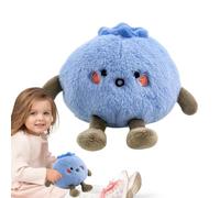 Peluche De Arándano: Juguete De Peluche De Arándano De 80 G, Lindo Y Elegante Juguete De 4 Pulgada | Los Juguetes De Peluches De Bilberry Vienen Con Un Alegre Diseño De Cara