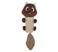 Peluche de ardilla para gatos color Marrón